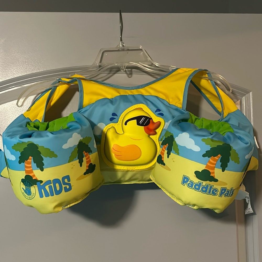 Toddler Rubber Duckie float jacket